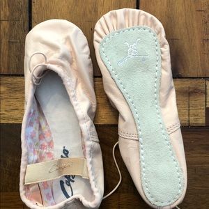 Pink ballet slippers